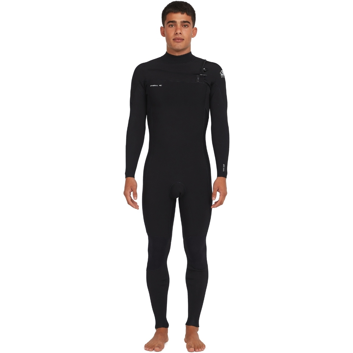 2026 O'Neill Heren Epic 5/4mm Borst Ritssluiting Wetsuit 5648 - Black